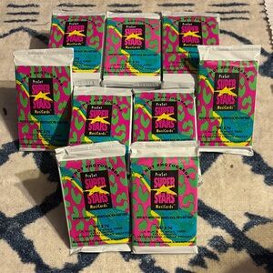 Pro Set Super Stars MusicCards Packs!  54 total packs! Unopened!